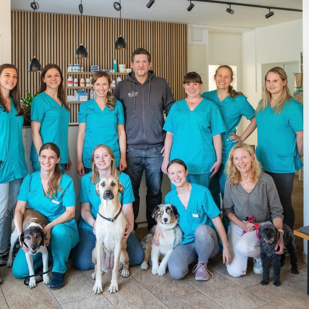 Team der Tierarztpraxis Herbede